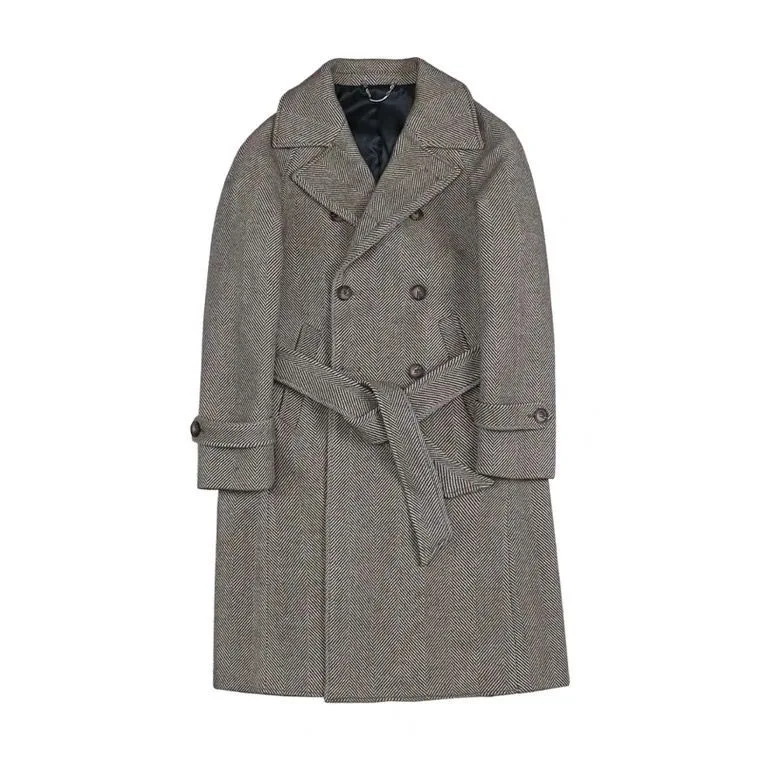Men Man Customized Outer Wear Woolen Wool Overcoat Winter Coat Hot Sale
