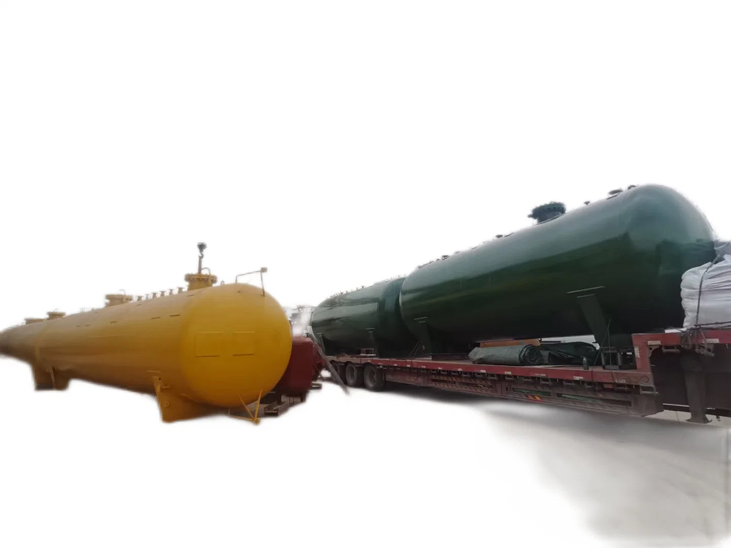 Liquid Ammonia Storage Tank DN2600 V=50m3 Nh3 Gas Vessel Pressure 2.16 MPa 26ton