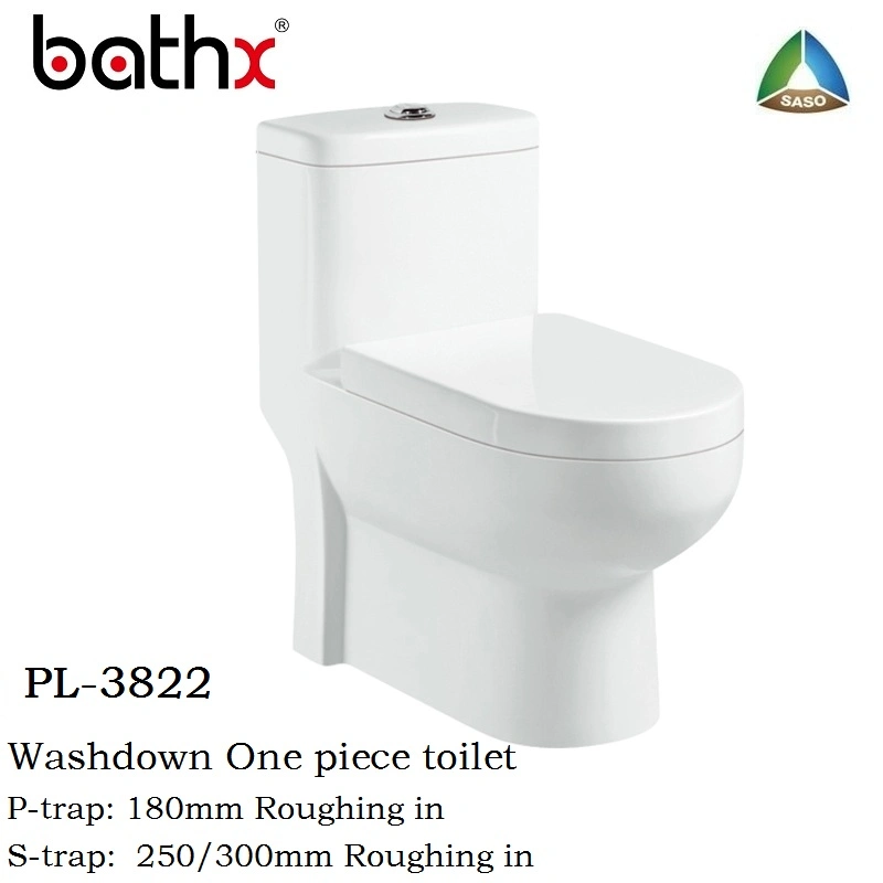 Beliebte Sanitärkeramik Wasser Schrank Keramik-Compound Waschdown Einteilige Toilette Zum Verkauf