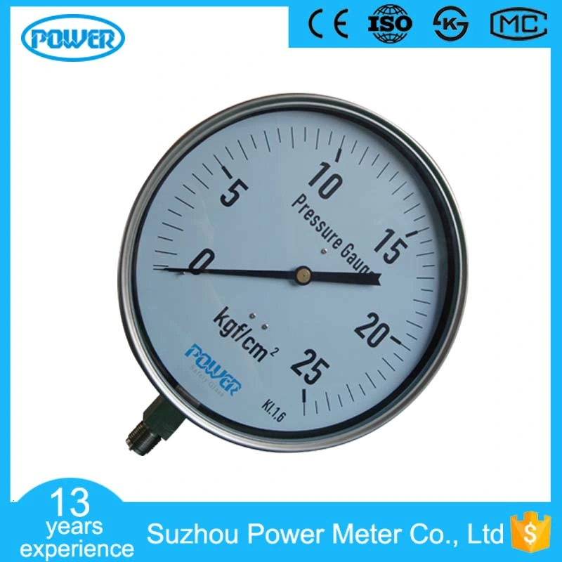 10 Inch 250mm Full Stainless Steel Pressure Gauge