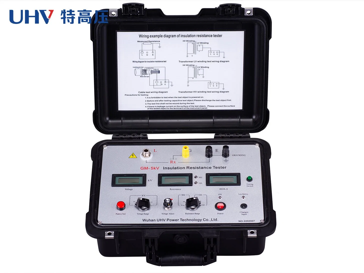 مقياس ساعة طاقة كهربائية رقمية قابل للضبط بقدرة 5 كيلوواط من GM-5kv