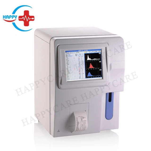 HC-B003A Equipamento médico hospitalar Laboratório de análise sanguínea Hematologia totalmente automática Analisador CBC Machine com 35 testes/hora