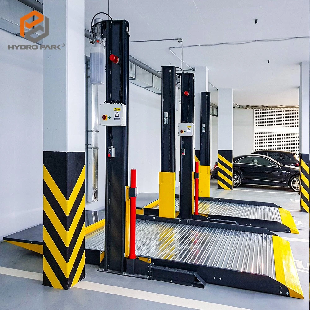 Underground Parking Lot Use Mechanical Parking Equipment 2 Post Car Lift