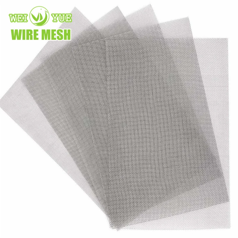 10~100 Mesh Alloy Metal Woven Filter Wire Mesh Screen