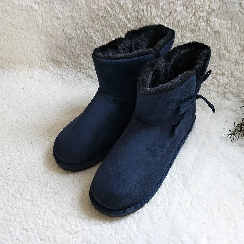 2023 Invierno Nueva cashmere suave engrosado suela cien Frio de la Mujer Botas de moda cálida