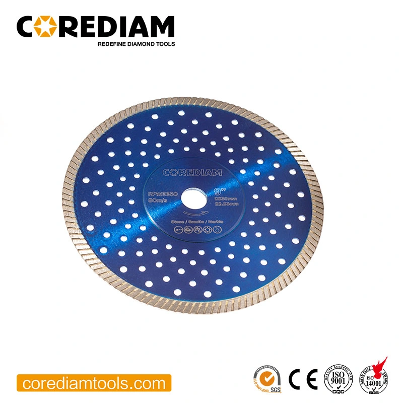 Diamond Saw Blade with Flat Turbo for Granite and Stone Materials/Diamond Tool/Cutting Disc