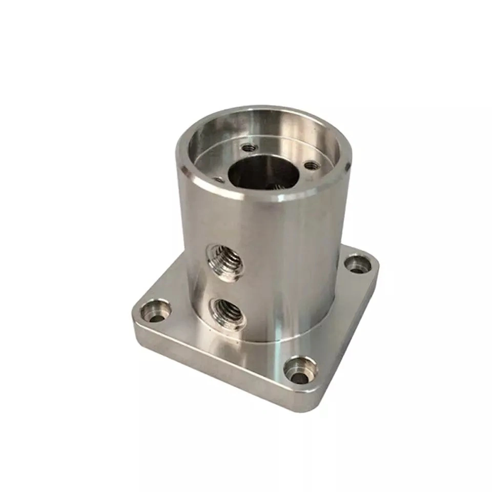 Peça de maquinação CNC flange de peça de fundição em aço inoxidável