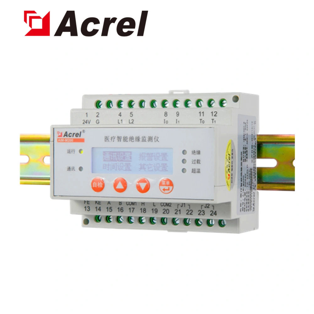 Acrel 300286. Sz Aim-M200 Medical Isolation Monitor Insulation Monitoring Devices for Monitoring The Isolation of Medical Systems