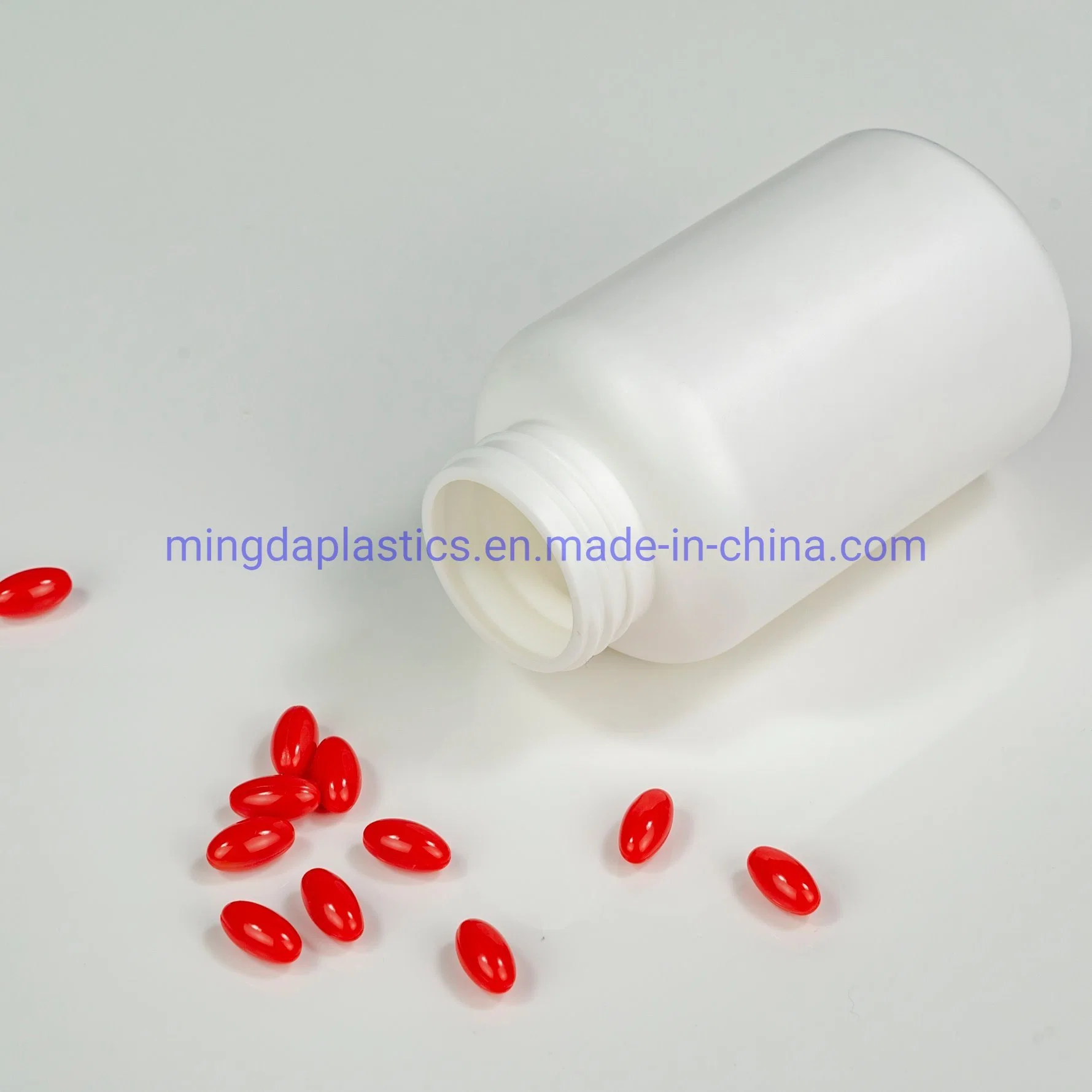 Common Size 200ml Pharmaceutical Plastic HDPE Packaging Tablets Round Medicine Bottle Wholesale/Supplier