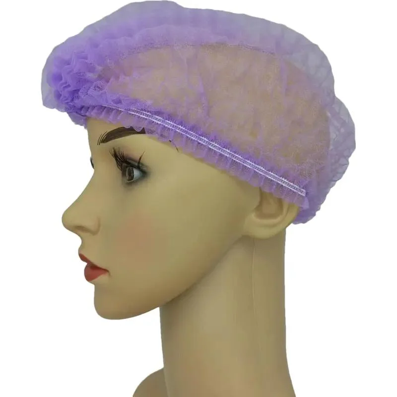 Medical Disposable clase I Hat Hairnets Mob clip tapas para Hospital