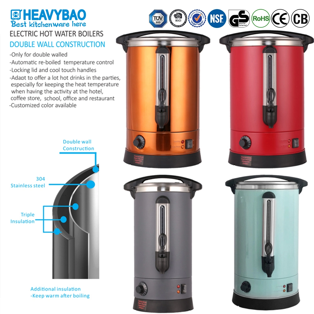 Heavybao Stainless Steel Colorful Electric Hot Water Drinking Boiler