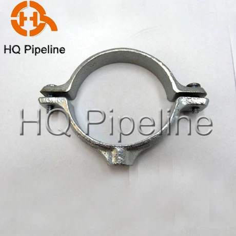 Galvanized Pipe Clamp Malleable Iron Split Ring Hangers