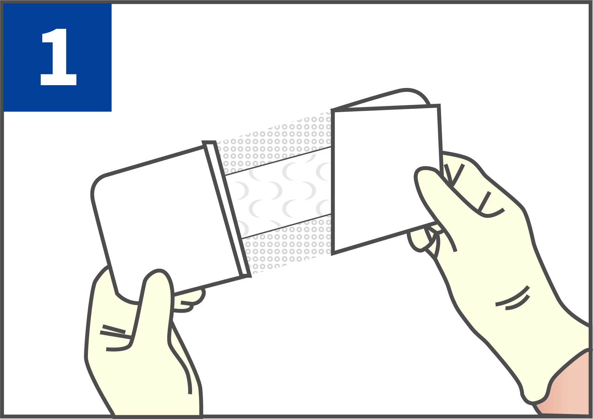 Transparent and Visible Medical Disposable Silicone Post-Operation Dressing for Diabetic Foot Ulcers