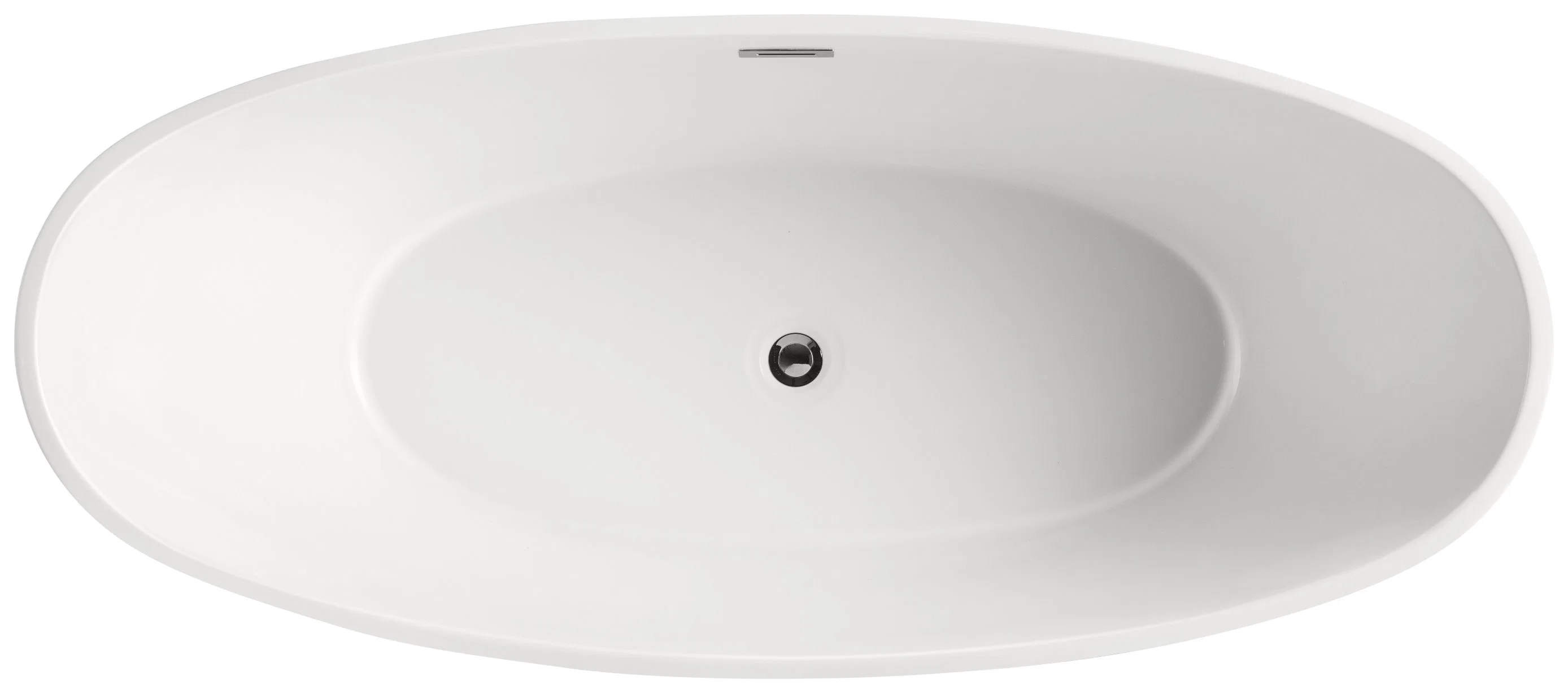 Bathrooms 1500mm/1700mm Double Ended Slipper Morden Freestanding Acrylic Bathtub