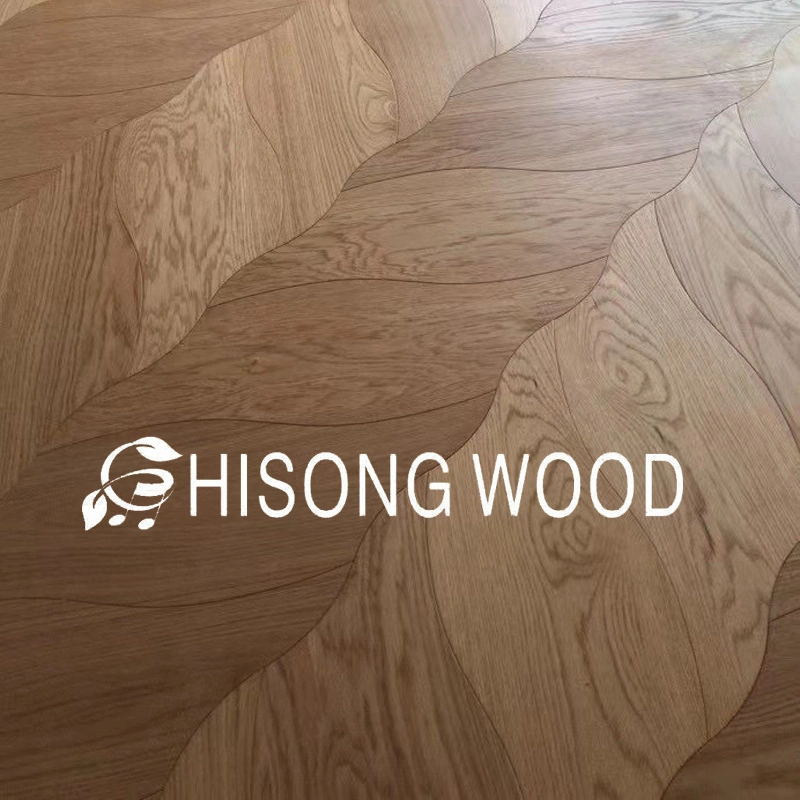 Les feuilles de chêne de forme Engineered Wood Flooring