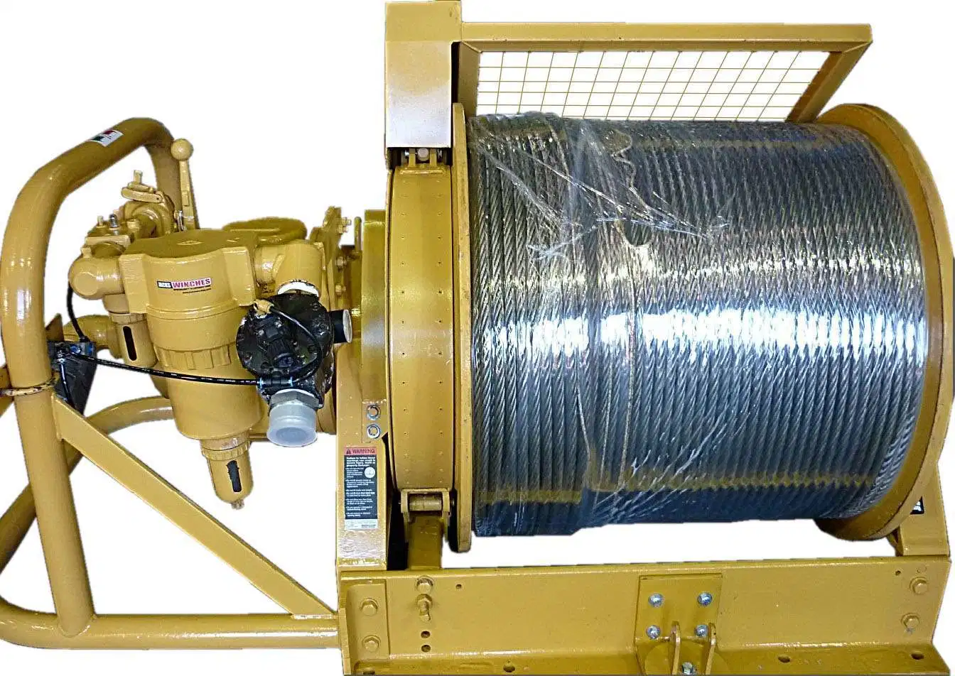 3t to 50t Continuous Duty Hydraulic Winch