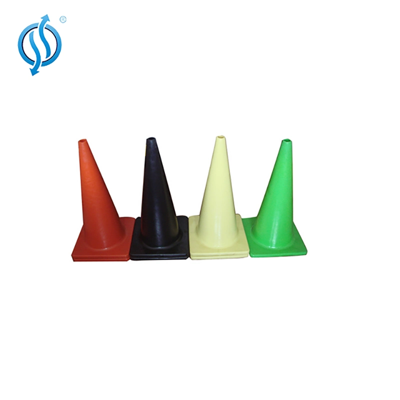 Colored Multi Use Plastic European 75cm Traffic Cone