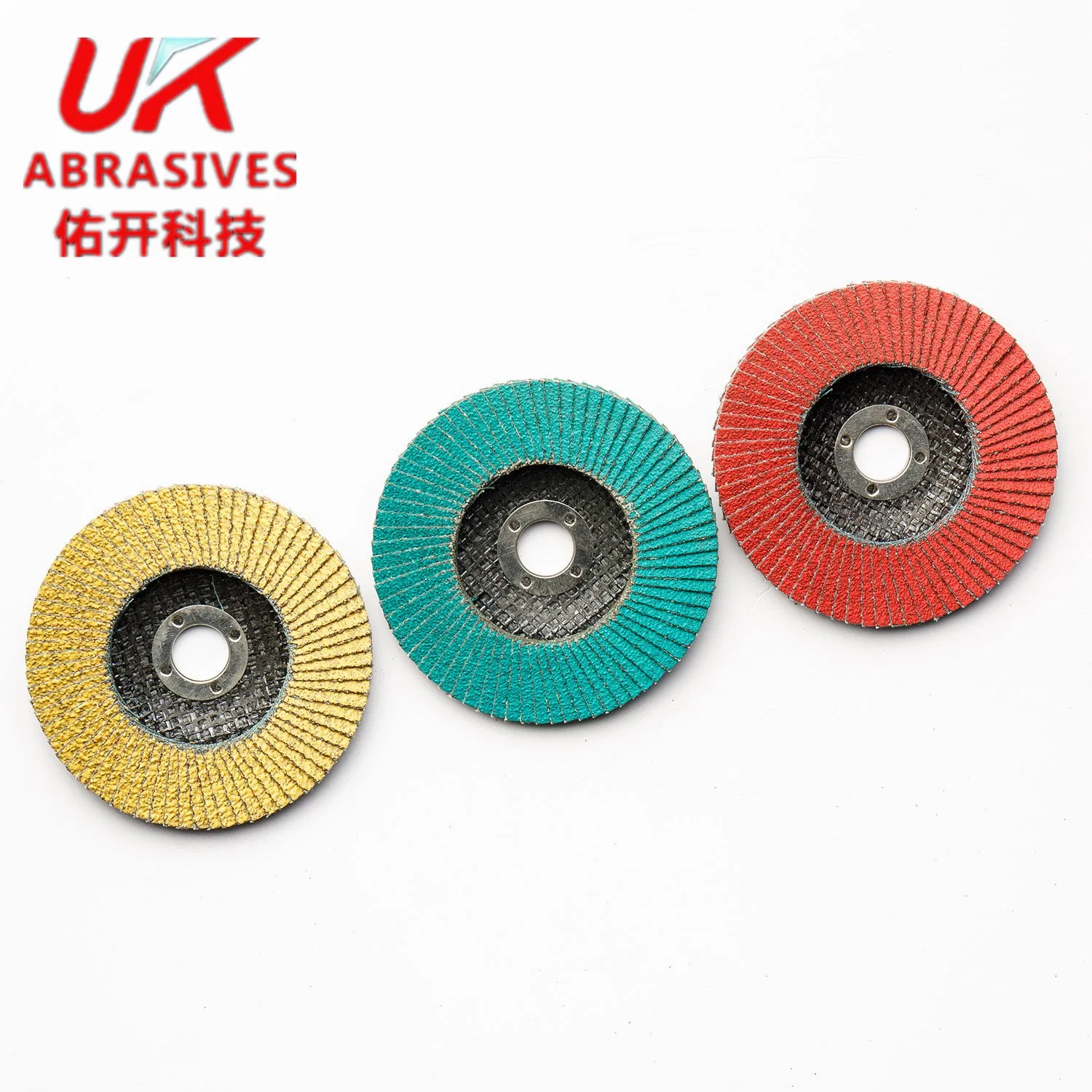100X16mm China Manufacturer Abrasive Flap Discs Stainless Steel Metal Polishing