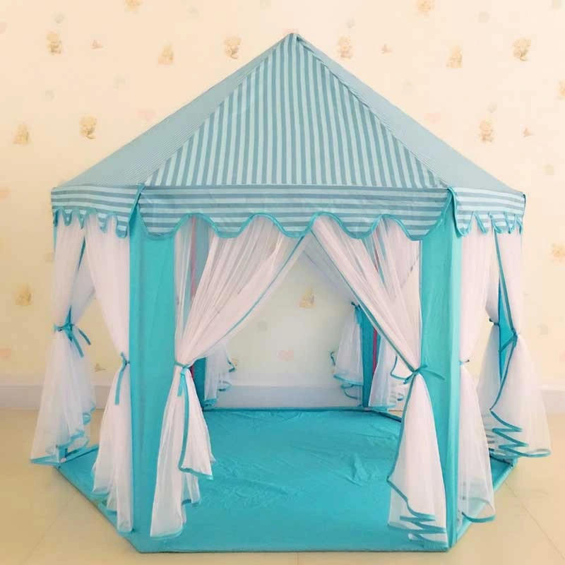 Amazon Children's carpa hexagonal, la princesa del castillo, en el interior de la casa de juegos Tienda