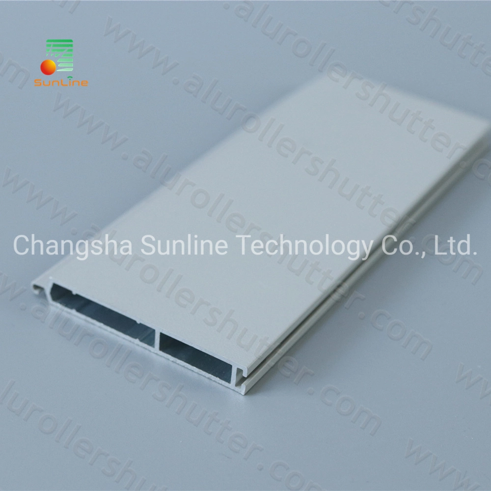 Aluminum Profile Roller Shutter Window Component (42mm double layer slats)