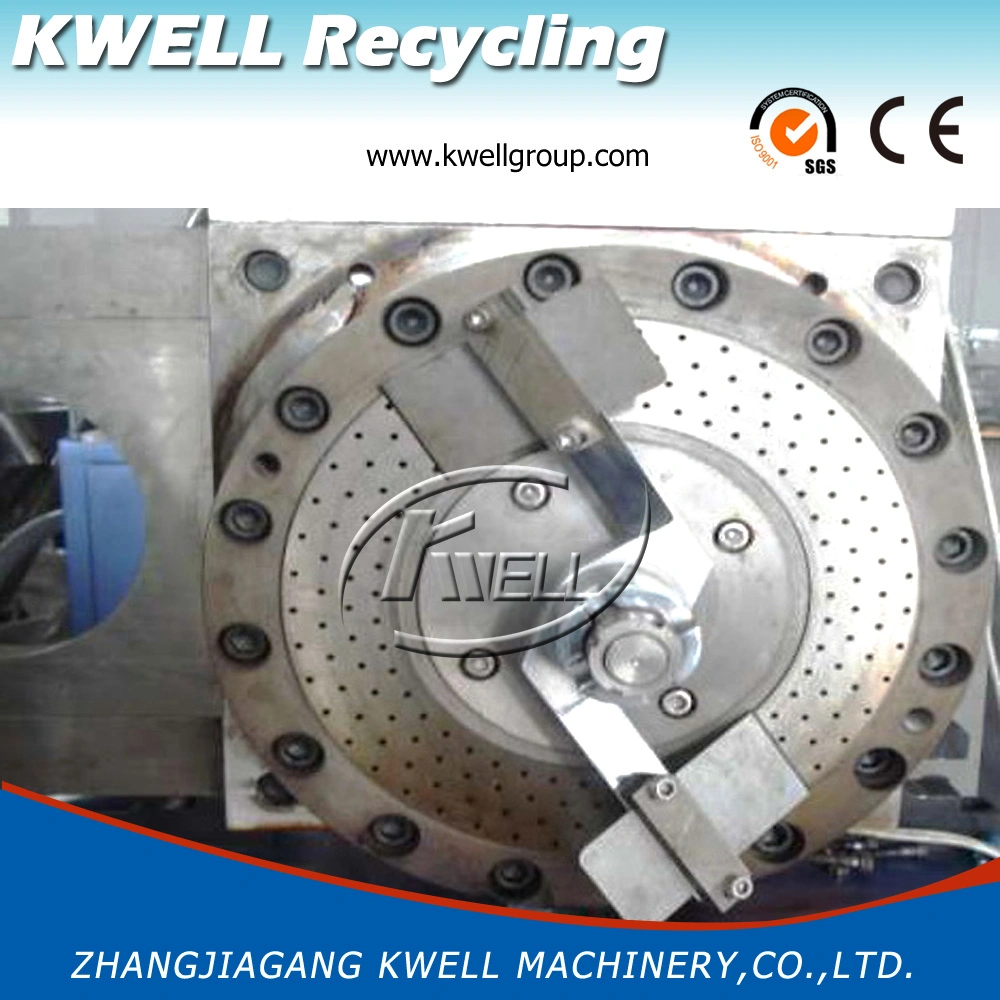 EVA/ABS/PP Waste Plastic Recycling Machine Granulating Line Force Feeder PE Pelletizing Extruder Plastic Granulator