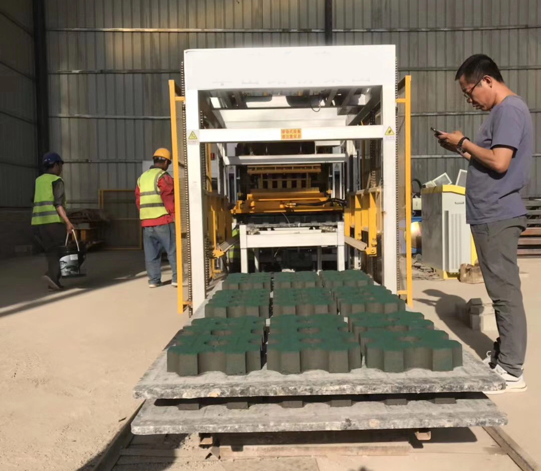 XCMG Oficial mm10-15 Maquinaria de fabricación de ladrillos de cemento concreto totalmente automático Máquina de fabricación de bloques de suelo de arcilla hueca