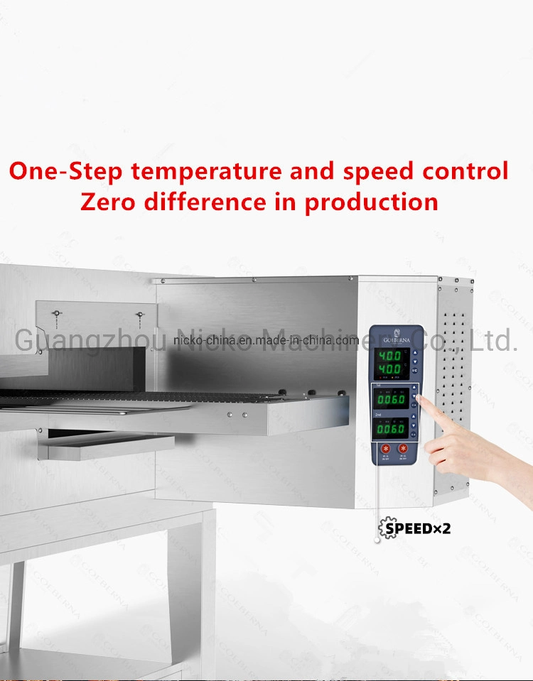 Guangzhou Food Equipment Manufacturer Commercial 32'' Kitchen Blread Electric Bejing Конвейер духовой шкаф для пиццы