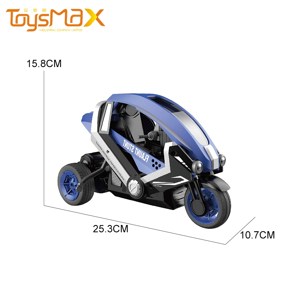 2.4GHz Full Function Radio Control Motorbike 1/8 High Speed Electric Various Stunt Action RC Stunt Car Toy with LED Light