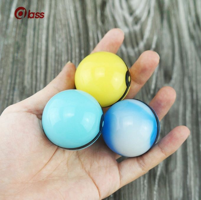 6ml Round Ball Silicone Smoking Paste Luminous Style Herb Poke Box