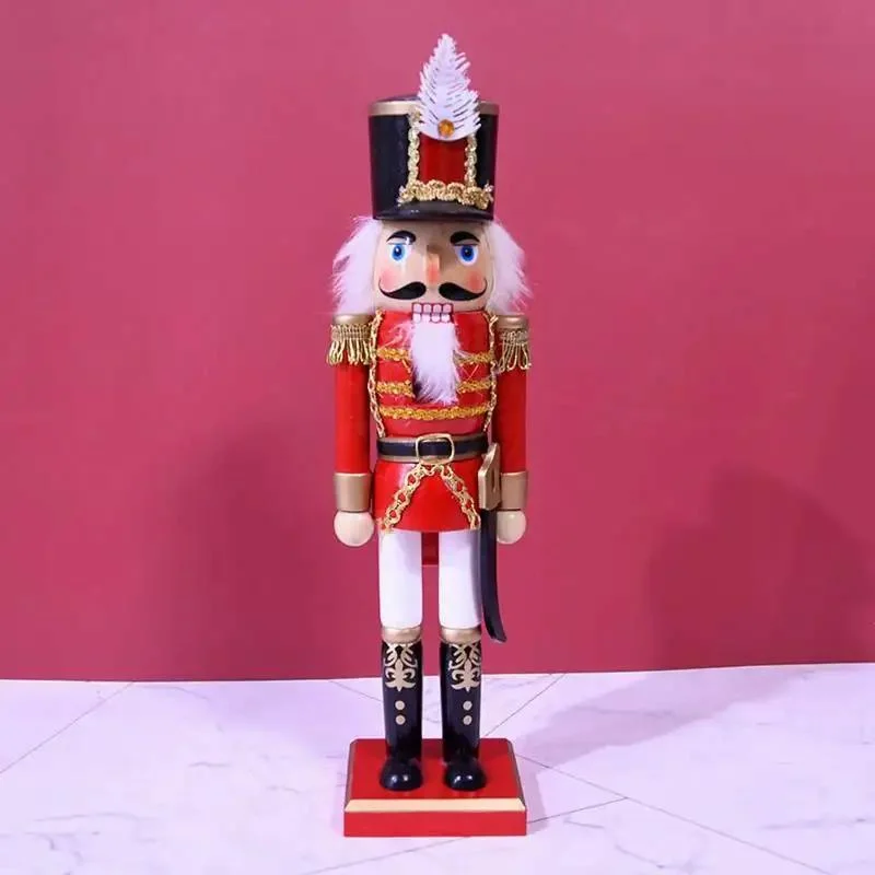 Height Wholesale/Supplier Christmas Nutcracker Wooden Soldier Ornament Christmas Desk Decorations