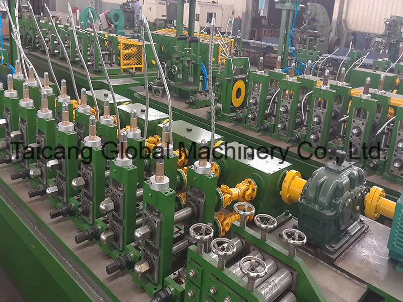 Full Automatic Carbon Steel Galvanized High Frequency Longitudinal Seam Tube Mill line