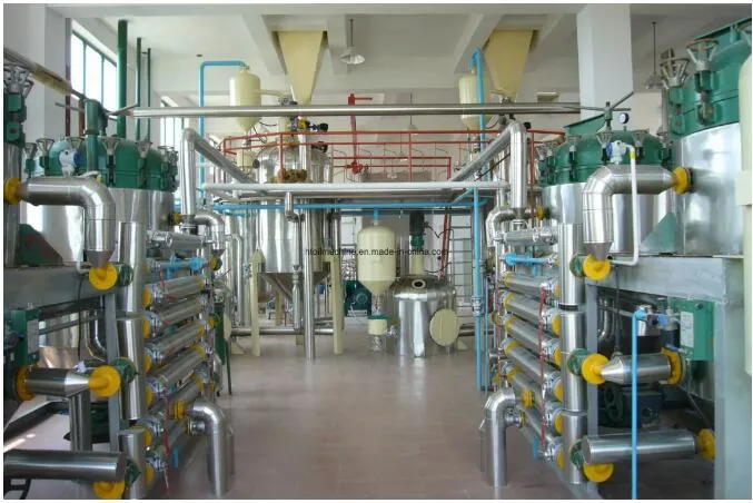 High Technology Continuous Vegetable Oil Refining Production Line Equipment