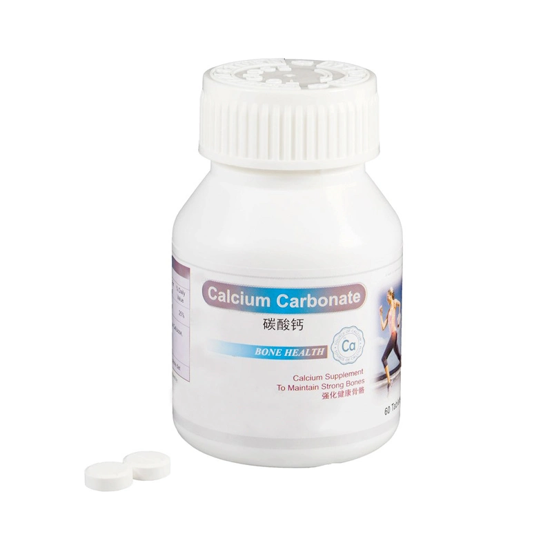 Carbonato de cálcio Tablets 500mg China GMP Farmacêutica Fornecedor