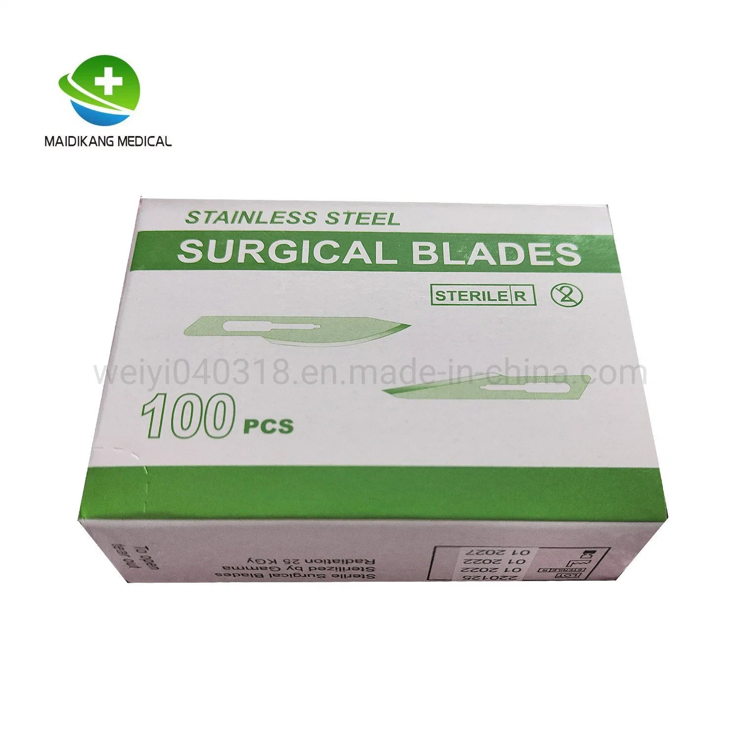 Medical Supply Disposable Scalpels Surgical Blades Medical Surgical Scalpel Instruments Operating Knife