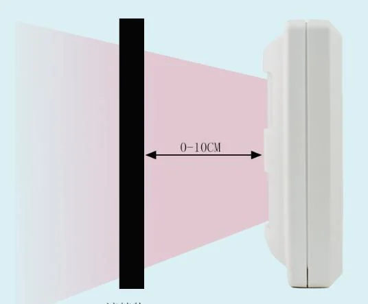 Intelligent Sensor de movimiento de alarma de Cortina al aire libre con 2 PIR y MW