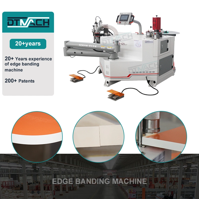 Kn-620 Folding Arm Automatic Plywood Edge Banding Machine Wood Work