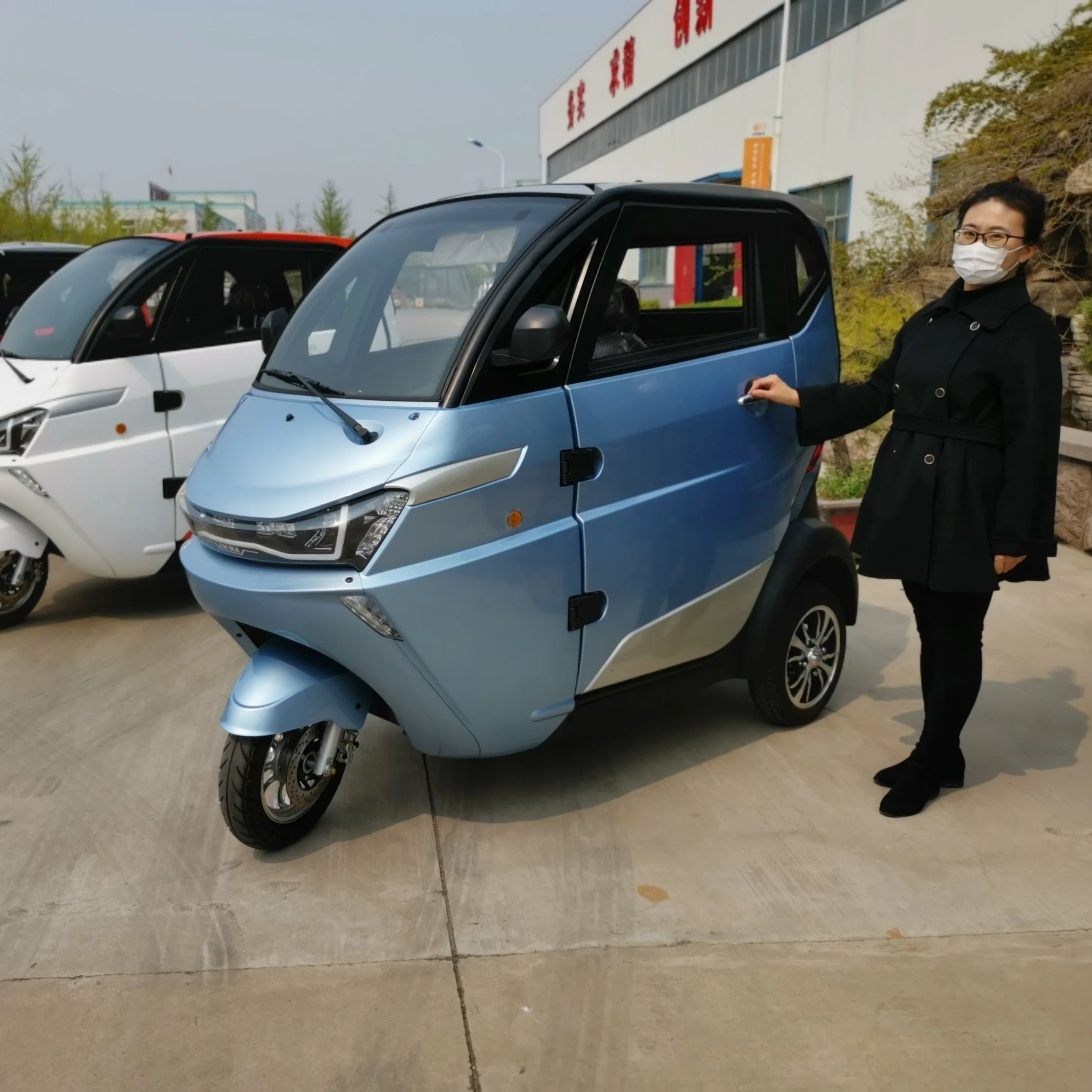 3 Rad-elektrisches Dreiradelektrisches Mobilitäts-Kabine-Roller-Auto