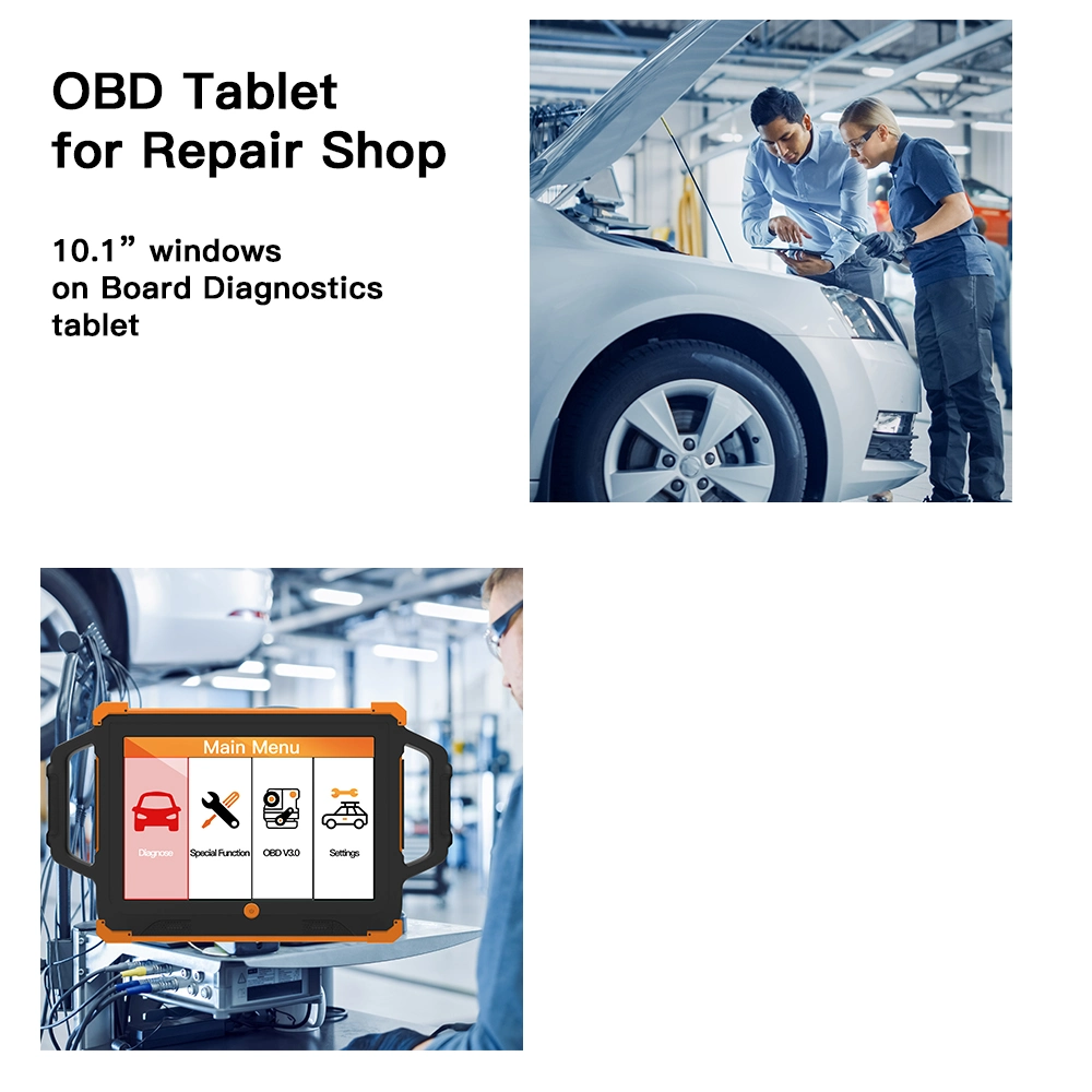 10 Inch Wireless Touchscreen Diagnostics Tablet on Board Diagnostics OBD Tablet Autologic Diagnostics