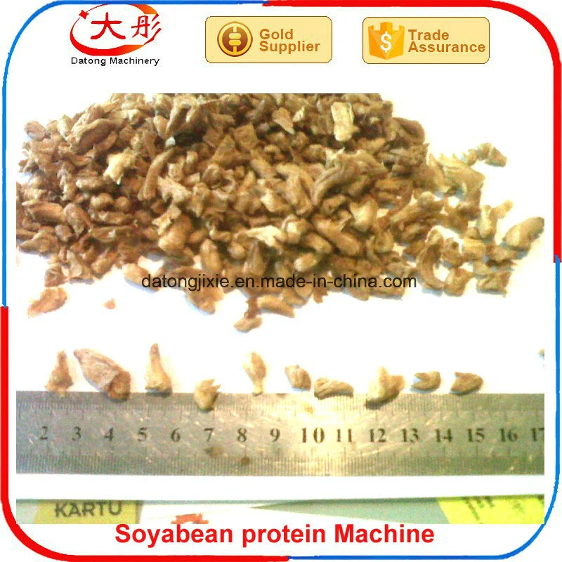 Línea de procesamiento de extrusión de alimentos de proteínas de soja procesamiento de bocadillos de soja industriales Línea