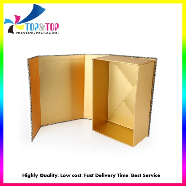 Customized Cardboard Gift Paper Folding Box Packaging for Clothing Dress Cosmetic Makeup