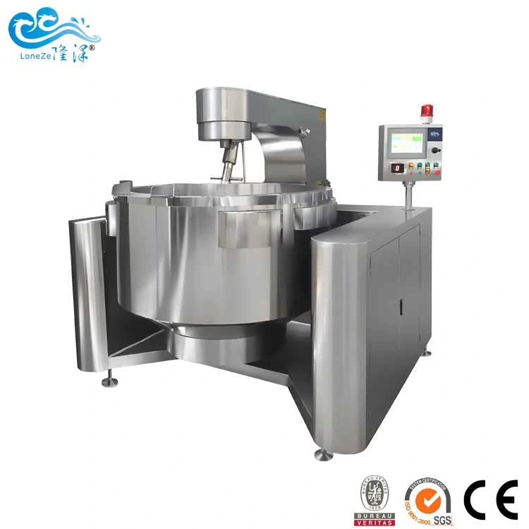 China Supply Industrial Electric Cooking Pot with Mixer Approved by Ce Certificate