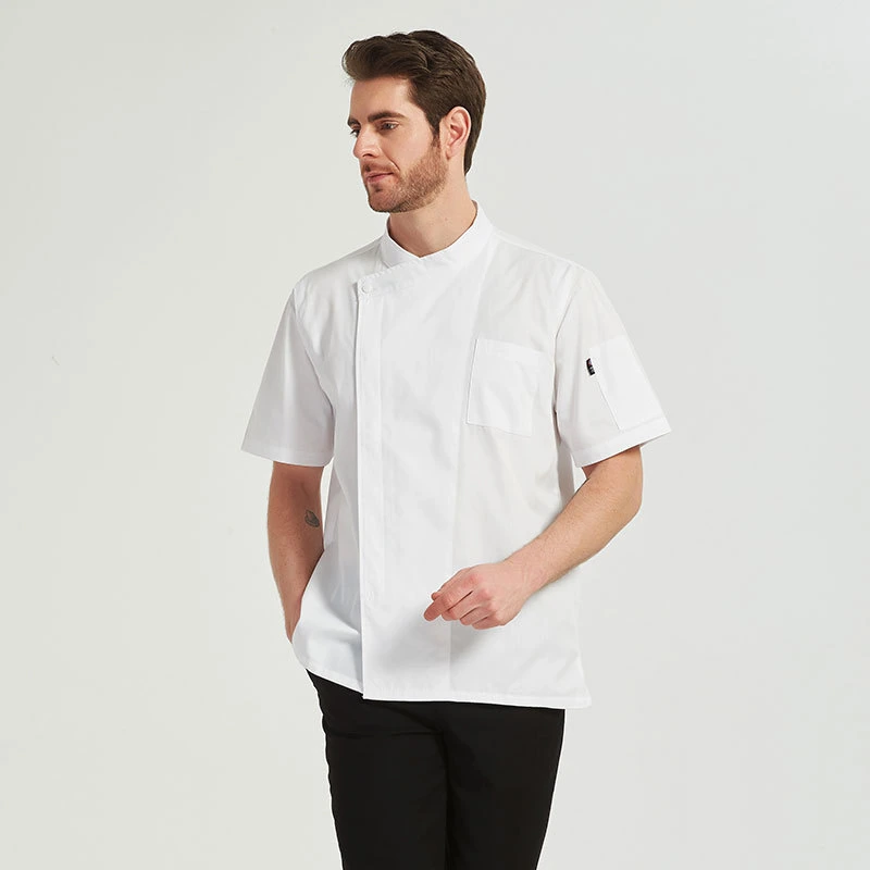 Custom Hotel Chef uniforme avec broderie logo Restaurant Vêtements de travail de cuisine