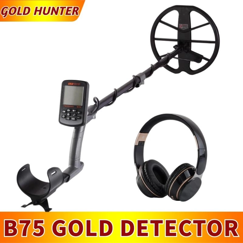 Gold Hunter B75 Detector de Metales de Oro Pinpointer Detector de Metales Subterráneo Impermeable