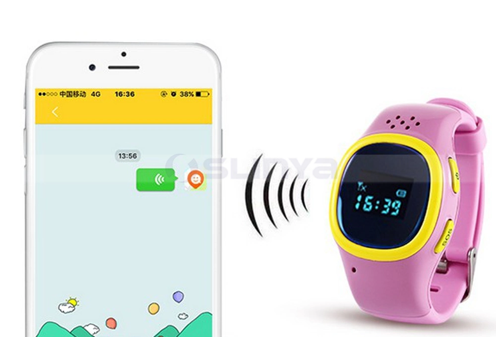 GPS SOS Niño niños Celular Ver Dispositivo de seguimiento inteligente Reloj inteligente para los niños regalo reloj de bebé