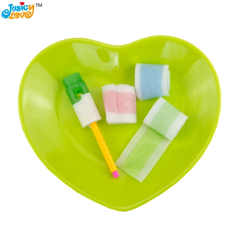 Interesting Whistle Lollipop Fruit Flavor Roll Soft Gummy Candy Mix 2 Types Music Toy Candy