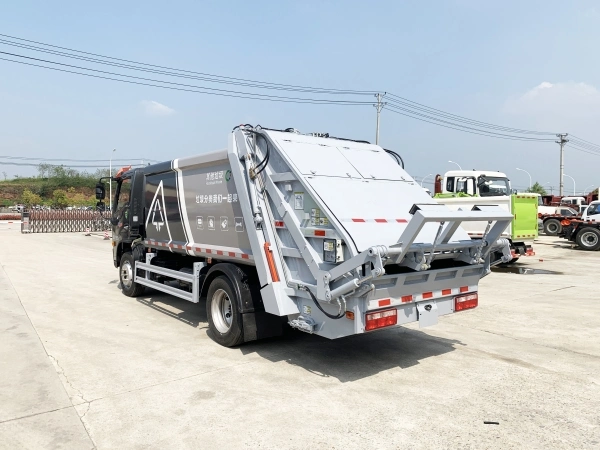 Dongfeng Duolika 12 m3, camião do lixo de compressão, veículo compactador de lixo