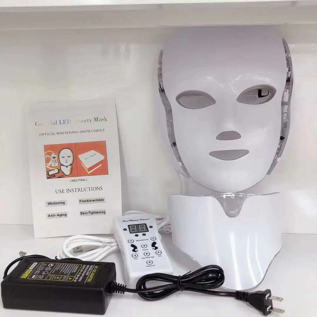 Portable LED PDT le rajeunissement de la peau du visage beauté masque pour l'utilisation de salon d'accueil