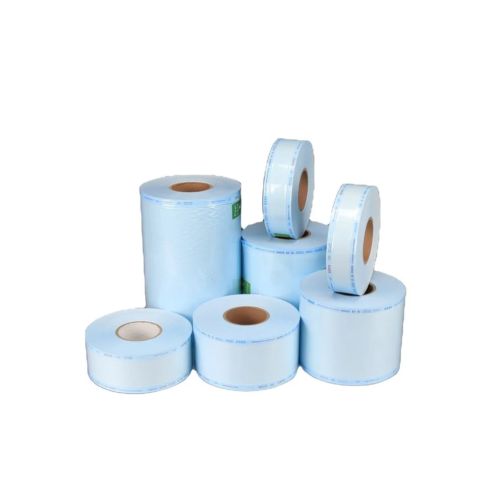 Medical Dental Sterilization Flat Reel Manufacturer Sterilization Roll Pouches