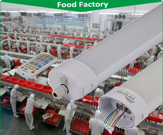 Anti-Ammonia Waterproof LED Linear Light for Dairy Farm and Food Factory