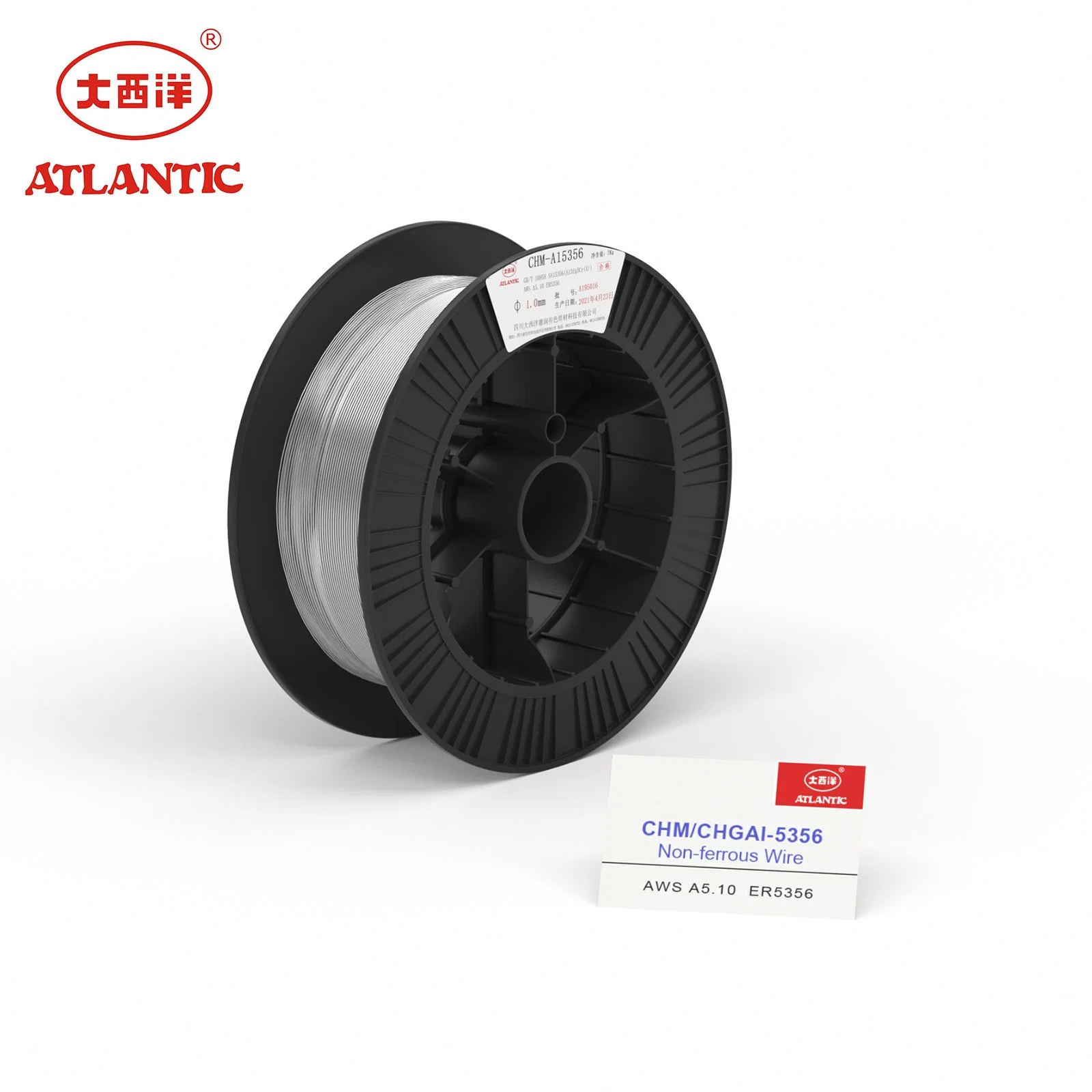 Atlantic Hot Selling Aws A5.10 Er 4043 5356 Er5356 Alsi12 Aluminum Non-Ferrous TIG MIG Welding Wire Aluminum